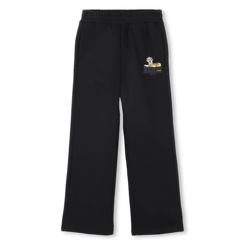 Straight cut fleece trousers KENZO KIDS 
                    BOY