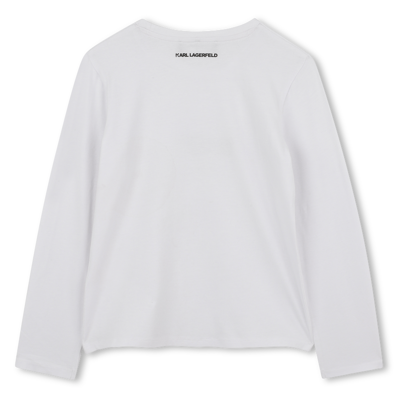 Long Sleeve T-Shirt KARL LAGERFELD KIDS 
                        GIRL