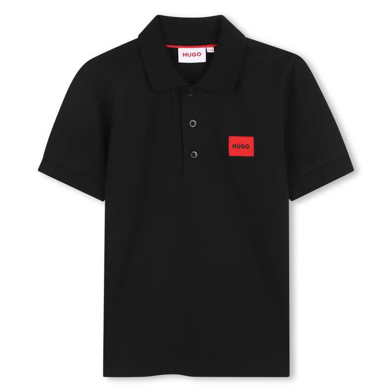 SHORT-SLEEVED POLO SHIRT HUGO 
                        BOY