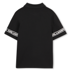 Short-Sleeved Polo Shirt KARL LAGERFELD KIDS 
                    BOY