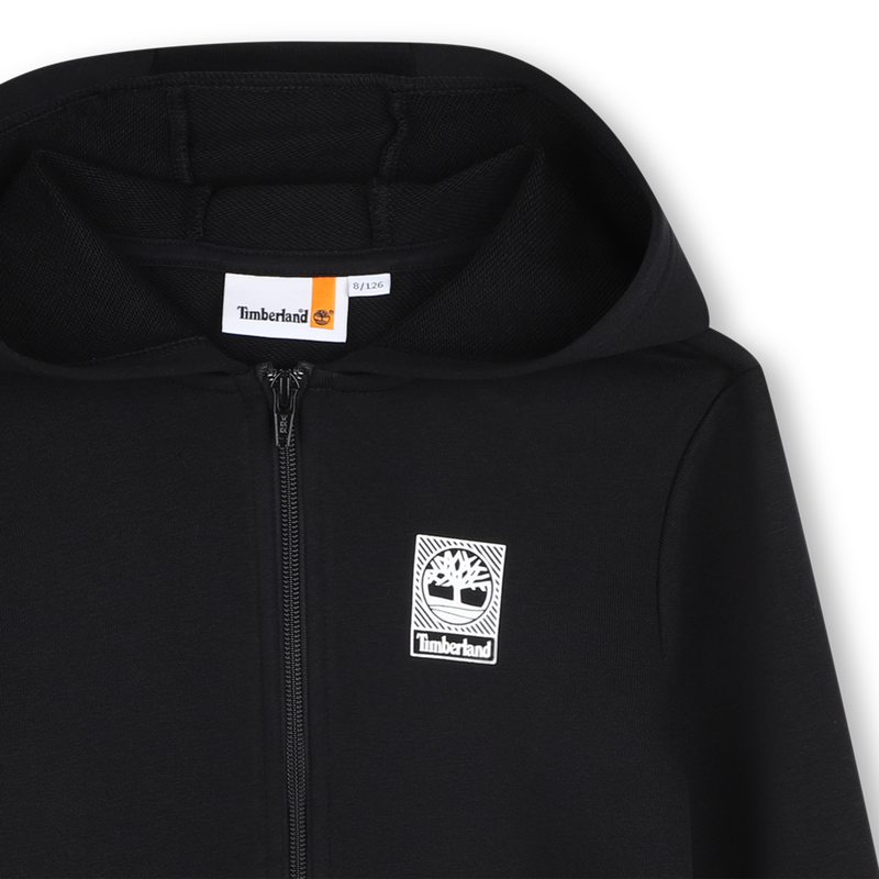 Fleece hooded cardigan TIMBERLAND 
                        BOY