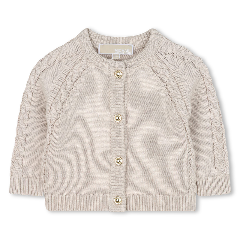 Knitted cardigan and pants set MICHAEL KORS 
                    GIRL