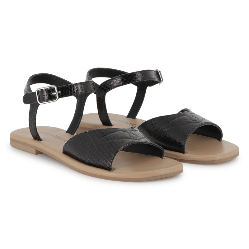 Buckled leather sandals ZADIG & VOLTAIRE 
                        GIRL