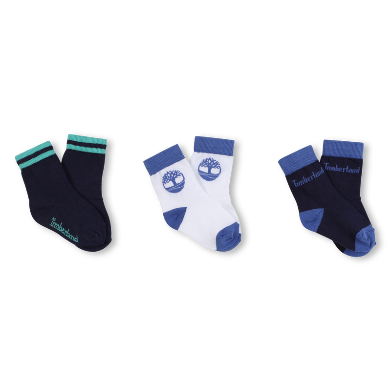 Jacquard socks set of 3 TIMBERLAND 
                    BOY