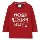 Long Sleeve T-Shirt, DARK RED, hi-res