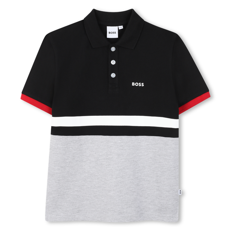Cotton polo shirt BOSS 
                        BOY
