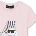 Short-Sleeved T-Shirt KARL LAGERFELD KIDS 
                    GIRL