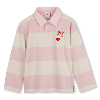 Long sleeve polo KIDS AROUND GIRL