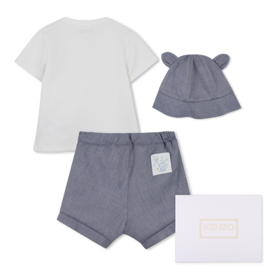 Cotton Outfit Set KENZO KIDS BOY