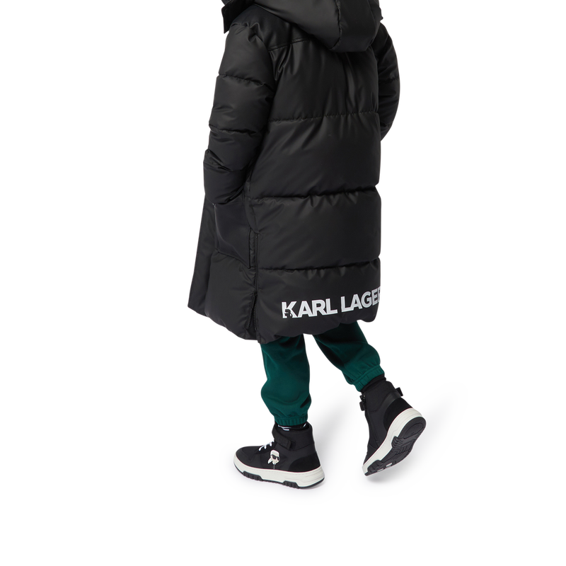 Long Puffer Jacket KARL LAGERFELD KIDS 
                        BOY