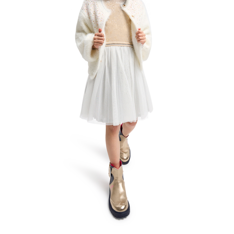 Velvet-Tulle Dress BILLIEBLUSH 
                        GIRL