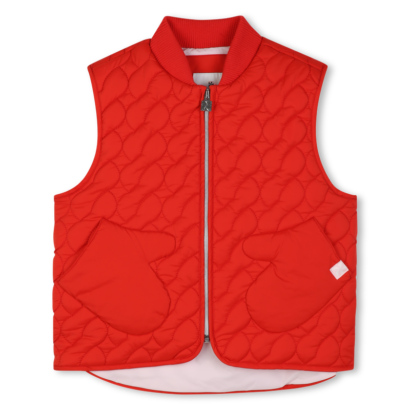 Sleeveless down jacket KIDS AROUND 
                        GIRL