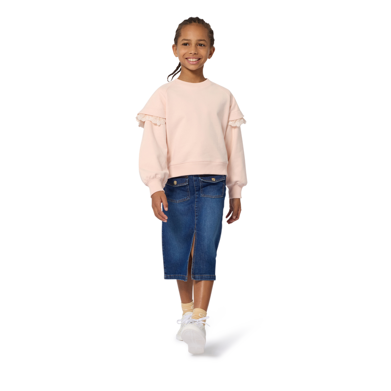 Round neck sweatshirt CHLOE 
                        GIRL