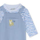 Cotton T-Shirt & Overalls KENZO KIDS 
                    BOY
