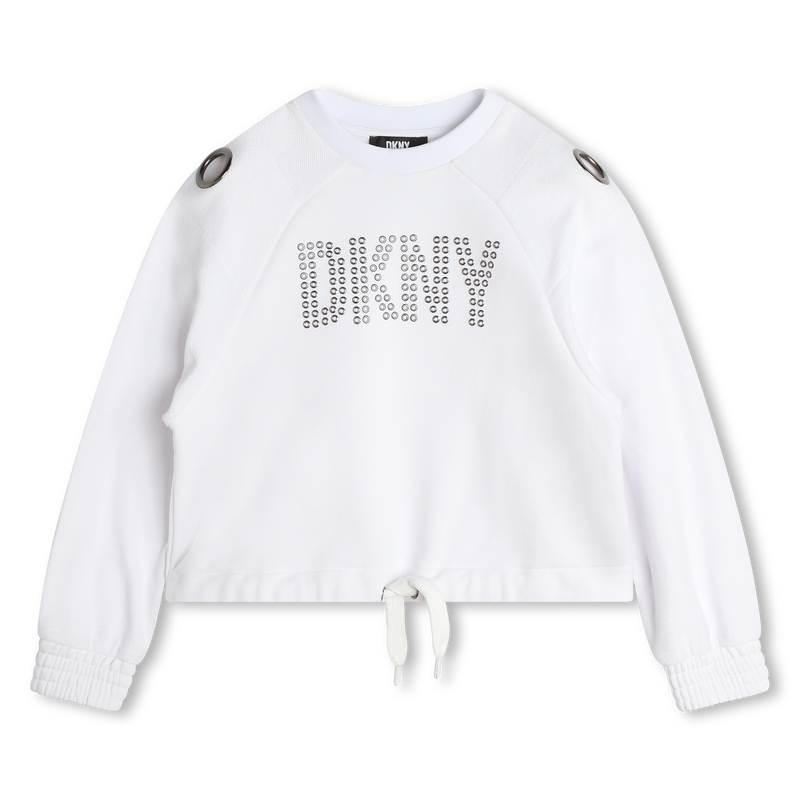 Fleece sweatshirt DKNY 
                    GIRL