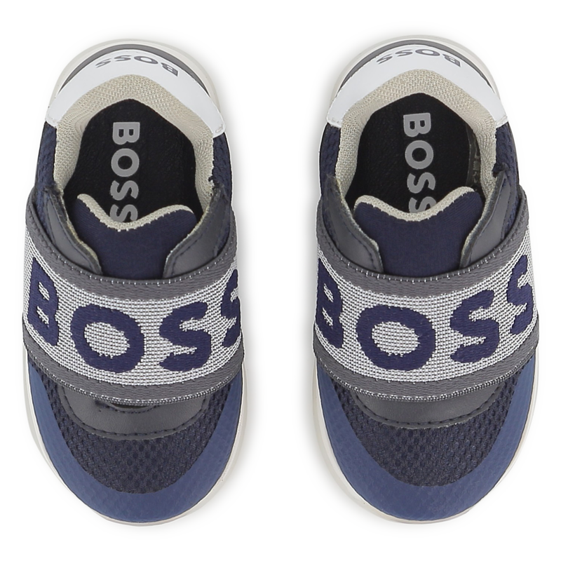 Sneakers with branded elastic BOSS 
                    BOY