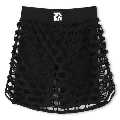 Bimaterial skort DKNY GIRL