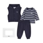 Pants, cardigan, and t-shirt set BOSS 
                    BOY