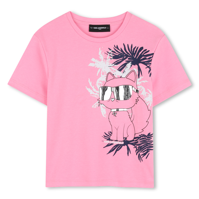 Short-Sleeved T-Shirt KARL LAGERFELD KIDS 
                        GIRL