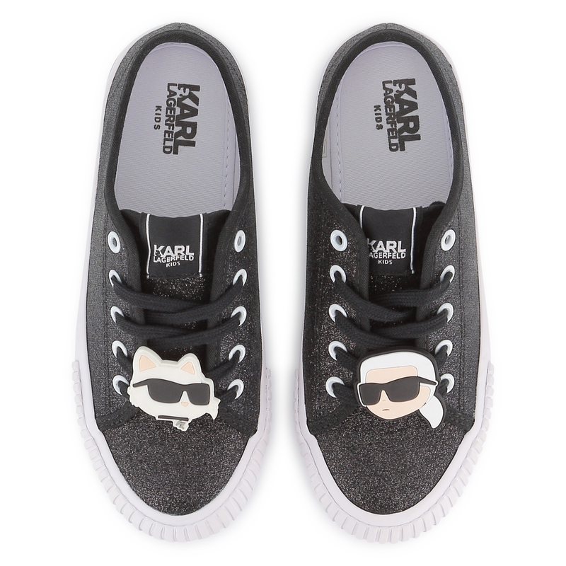 Low-top lace-up sneakers KARL LAGERFELD KIDS 
                        GIRL