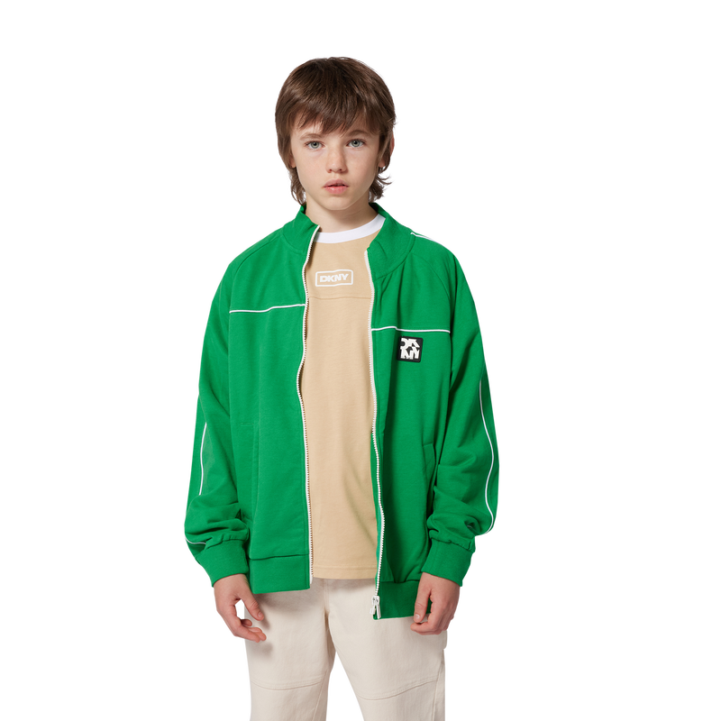 Raised illustration T-shirt DKNY 
                        BOY