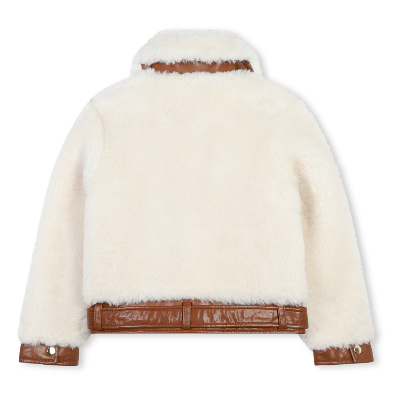 Fluffy Fleece Bomber Jacket CHLOE 
                    GIRL