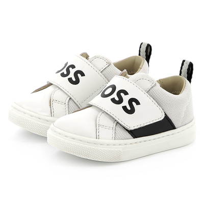 Leather Velcro Sneakers BOSS BOY