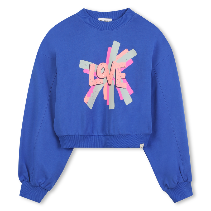 Fleece sweatshirt BILLIEBLUSH 
                        GIRL