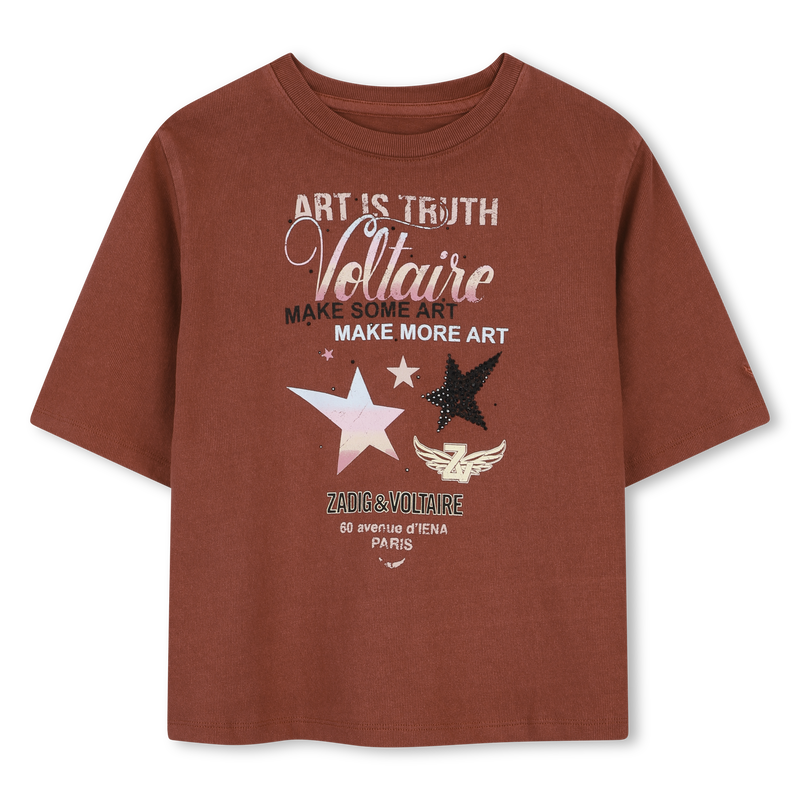 Short sleeve t-shirt ZADIG VOLTAIRE 
                        GIRL