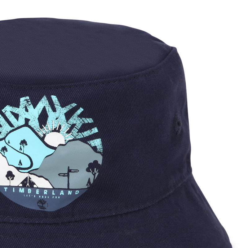 Reversible Cotton Bucket Hat TIMBERLAND 
                    BOY