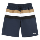 Striped swimming trunks BOSS 
                    BOY