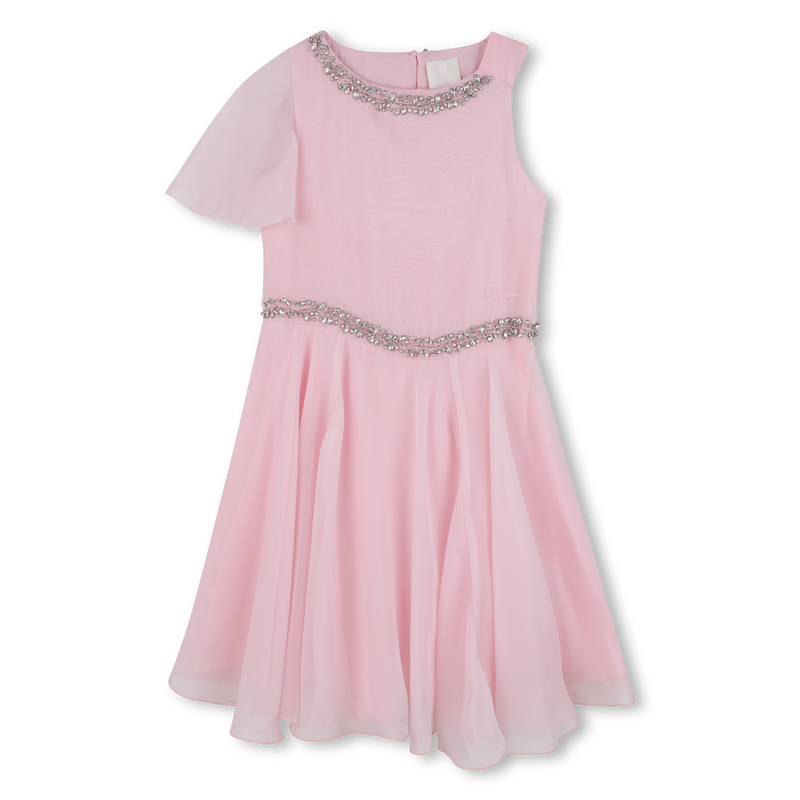 Cape-Sleeve Dress GIVENCHY 
                        GIRL