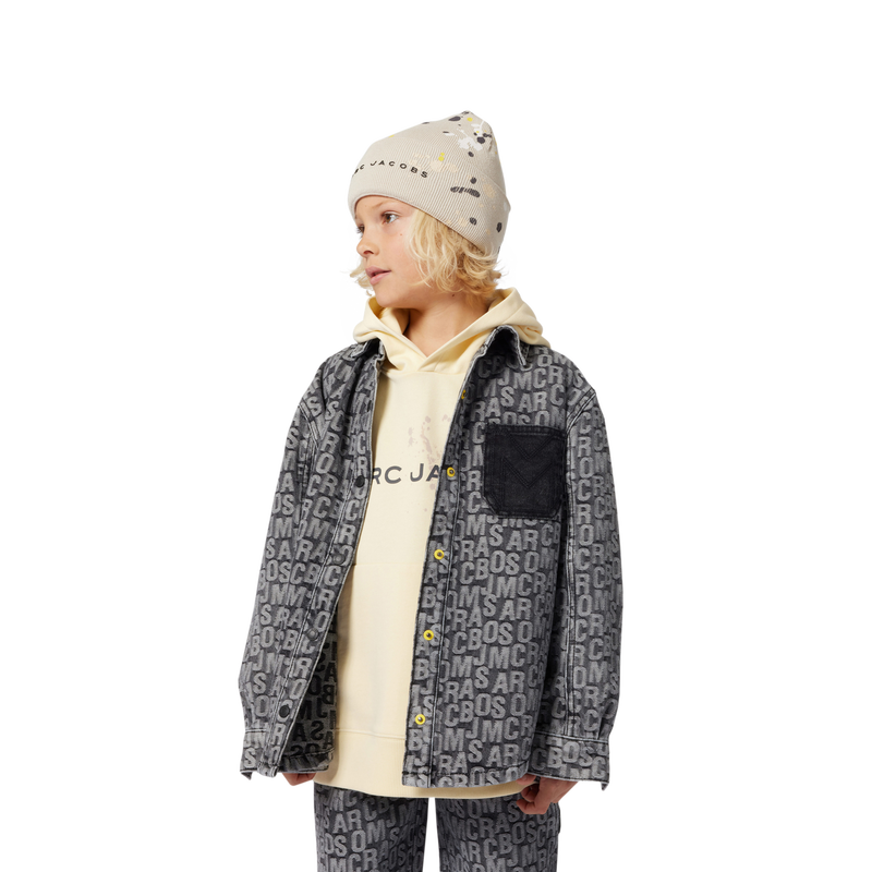 Jacquard denim shirt MARC JACOBS 
                    BOY
