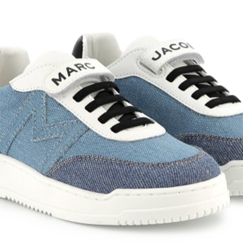 Velcro leather sneakers MARC JACOBS 
                    BOY