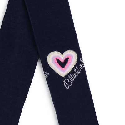 Metallic Heart Tights BILLIEBLUSH GIRL
