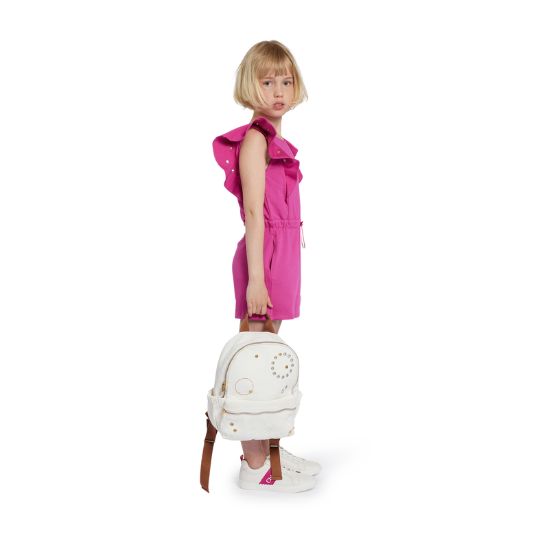 Leather detail backpack CHLOE 
                    GIRL