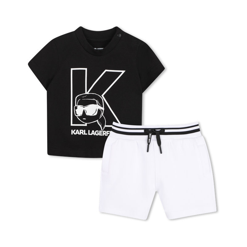 Bermuda Outfit Set KARL LAGERFELD KIDS 
                        BOY