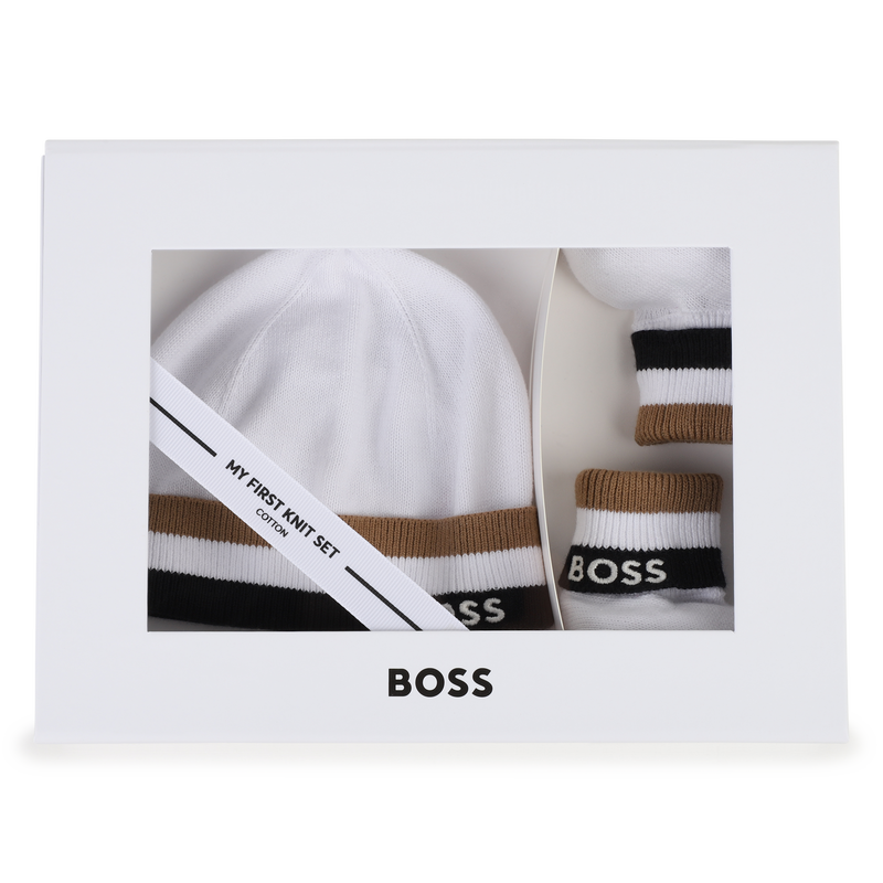 Hat & Booties Set BOSS 
                    UNISEX