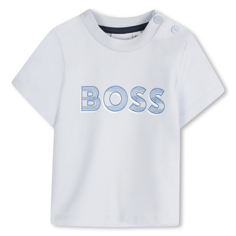 Logo Print T-Shirt BOSS 
                        BOY