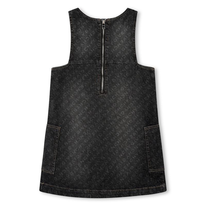 Denim Pinafore Dress GIVENCHY 
                    GIRL