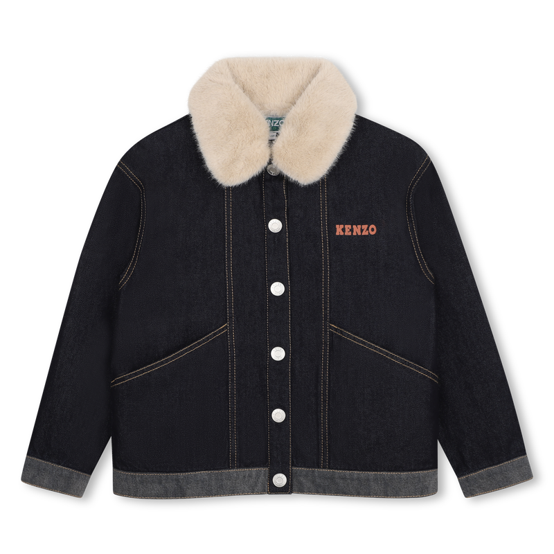 Denim jacket KENZO KIDS 
                        GIRL