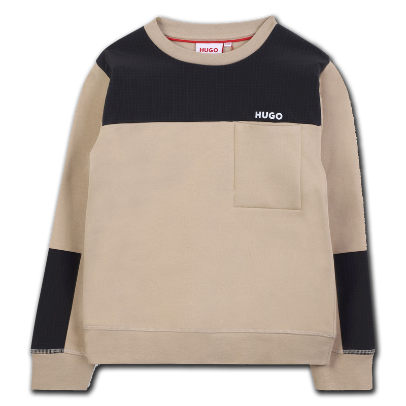 Round neck sweatshirt HUGO 
                    BOY