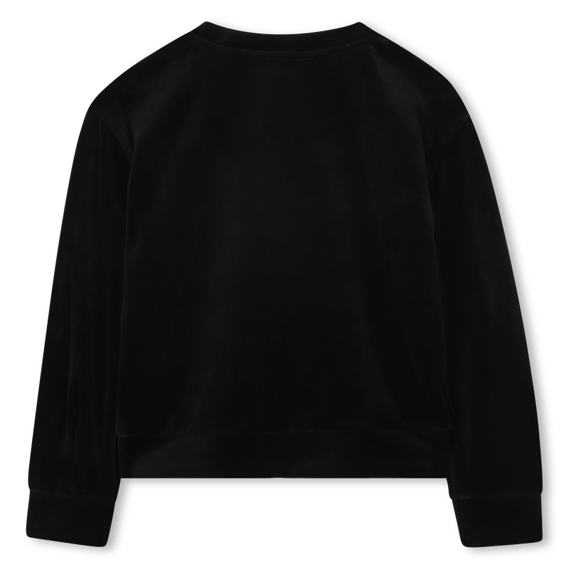 Velvet sweatshirt SONIA RYKIEL 
                        GIRL