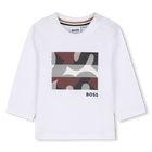 Long sleeve t-shirt, WHITE, hi-res