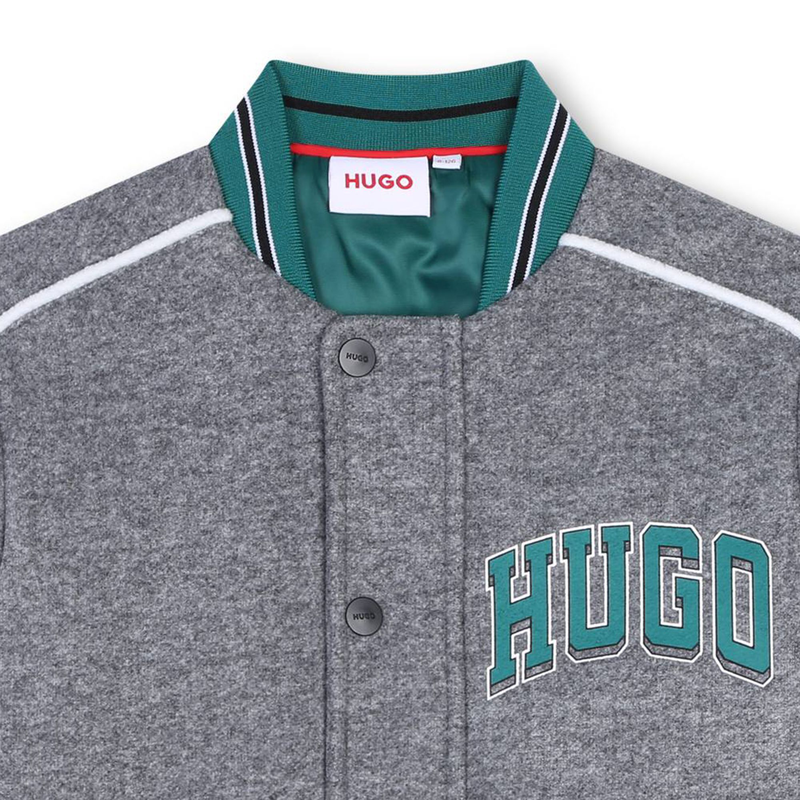 Varsity-Style Jacket HUGO 
                    BOY