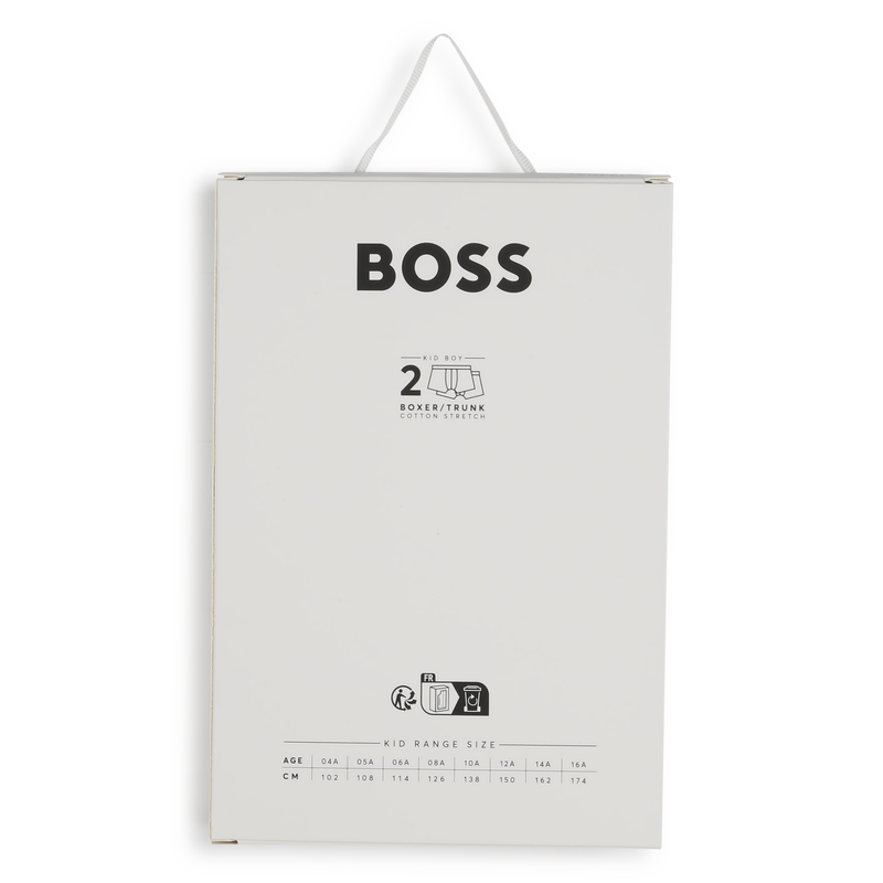 Cotton Boxers (Set Of 2) BOSS 
                        BOY