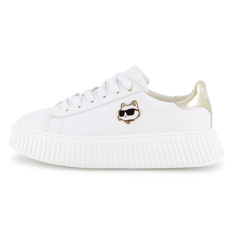 LACE-UP SNEAKERS KARL LAGERFELD KIDS 
                        GIRL