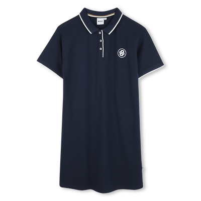 Short-Sleeved Polo Dress BOSS GIRL