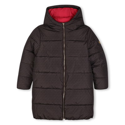 Hooded down jacket MICHAEL KORS GIRL