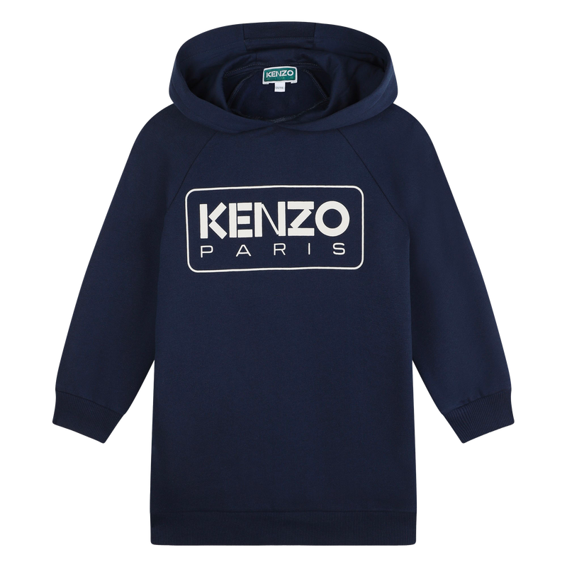 Hooded Fleece Dress KENZO KIDS 
                    GIRL